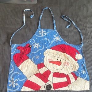 Unbranded Snowman Apron